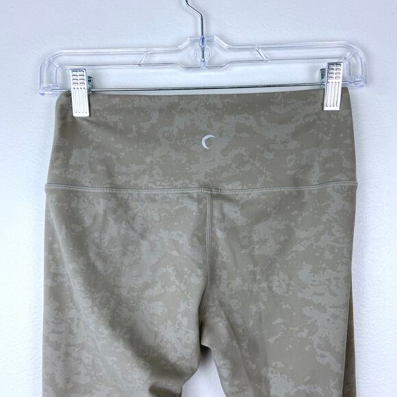 Zyia Active 7/8 Leggings Gray Marble Cropped Workout Gym Activewear Size 4 - Picture 6 of 10